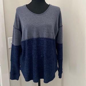 Style & Co. Knit hooded Top/Sweater. Size Medium.